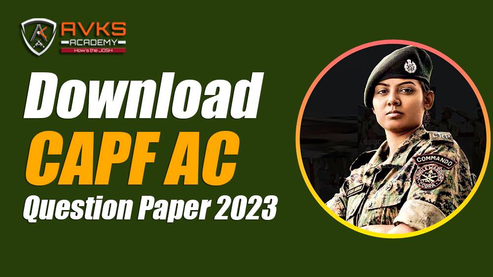 Download Capf Ac Question Paper Step Closer To Your Dream Career