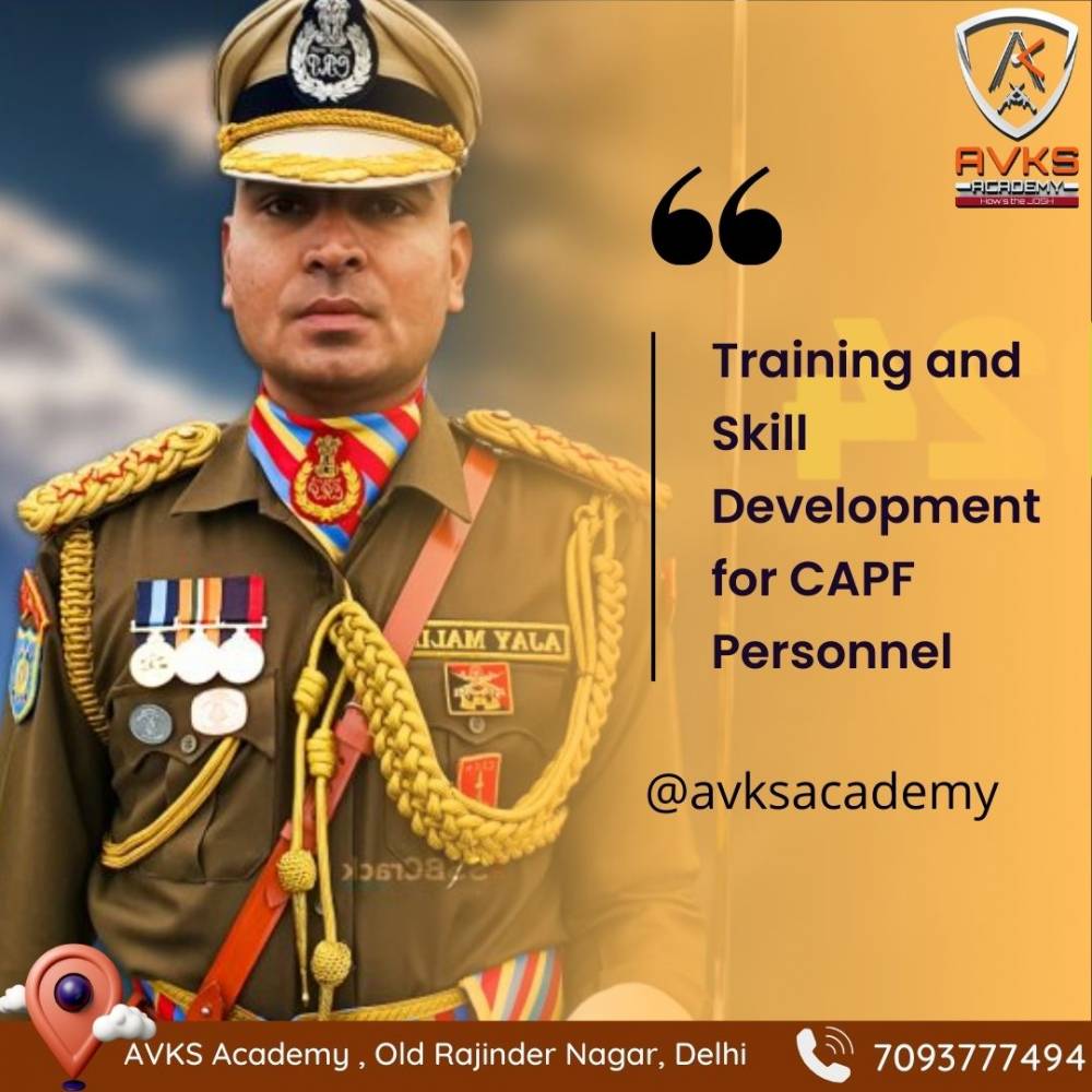 Training and Skill Development for CAPF AC