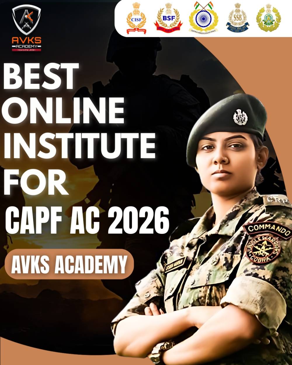 AVKS Academy: The Best Online Institute for CAPF AC Exam Preparation