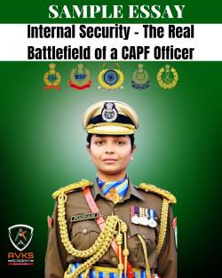 Title: Internal Security – The Real Battlefield of a CAPF Officer