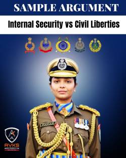 Internal Security vs Civil Liberties: An Important Argument Topic for CAPF AC Exam