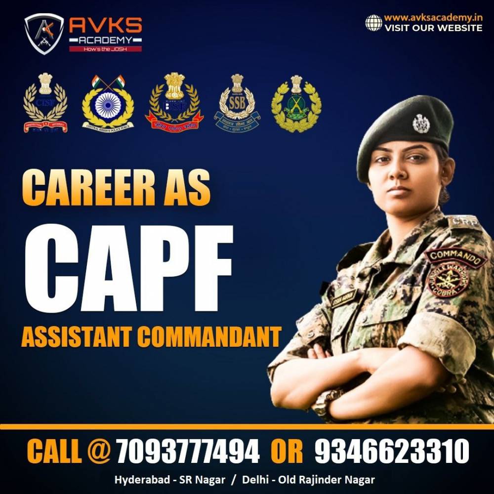 UPSC CAPF Assistant Commandant Recruitment 2023 - Govt Jobs 2023