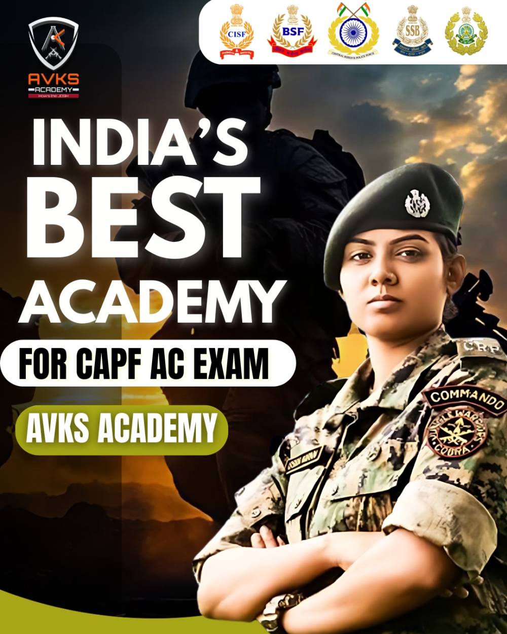 AVKS Academy – The Best Academy for CAPF AC Preparation
